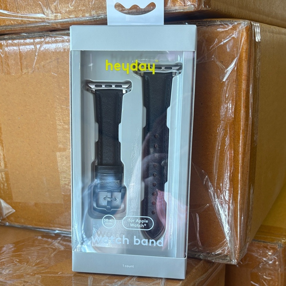 5/$10 Heyday Black Watch Band for Apple Watch